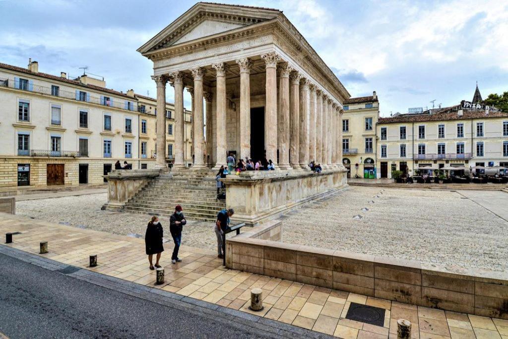 Gite Les Oliviers 10 Pers Piscine Au Calme 4 Etoiles Saint-Laurent-la-Vernede Ngoại thất bức ảnh